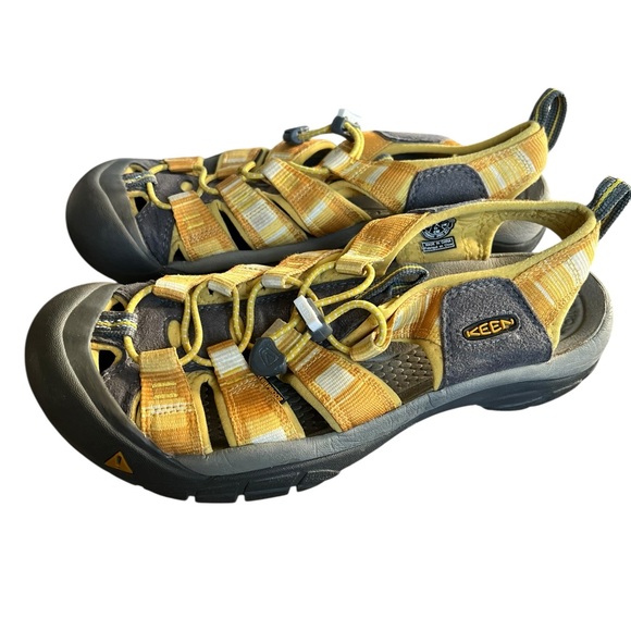 Keen Shoes - Keen H2 9 Yellow Gray Sandals Outdoor Hiking Water Shoe